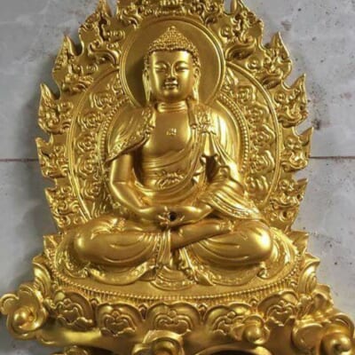 Tượng phật sơn đồng