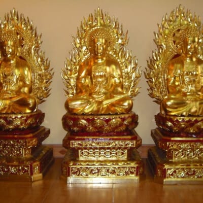 Tượng phật sơn đồng