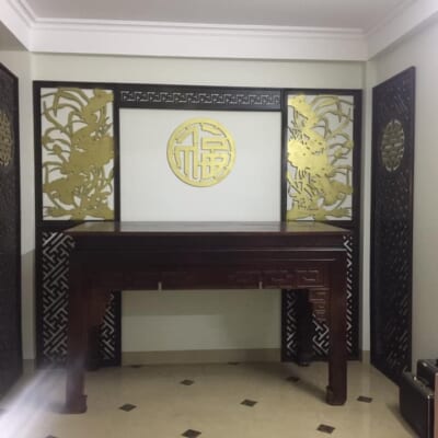 Nội thất phòng thờ