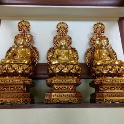 Mẫu Tượng Phật Dát Vàng