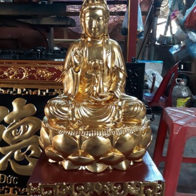 Tượng phật sơn đồng